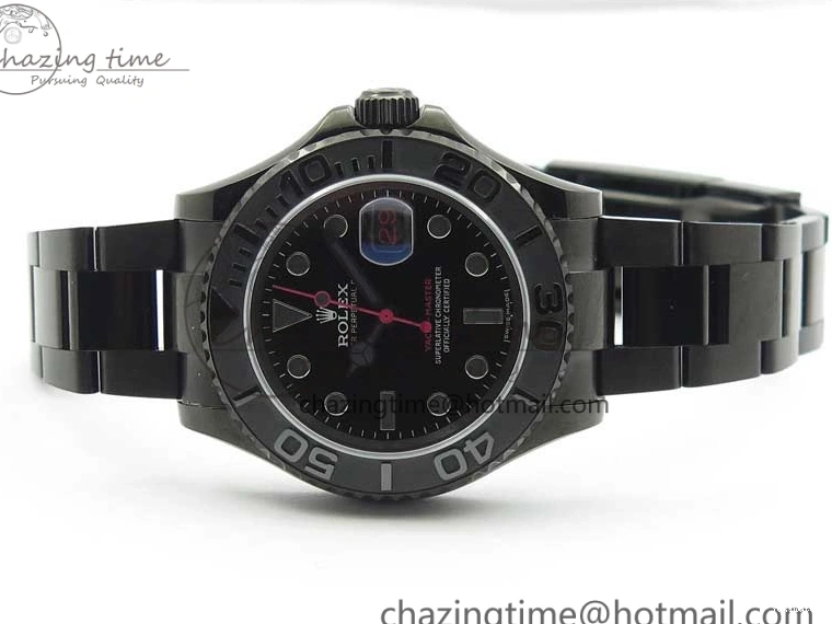 VR3135 Yacht-Master VRF Dial 116622 DLC Best Edition on Black Bracelet DLC 0425
